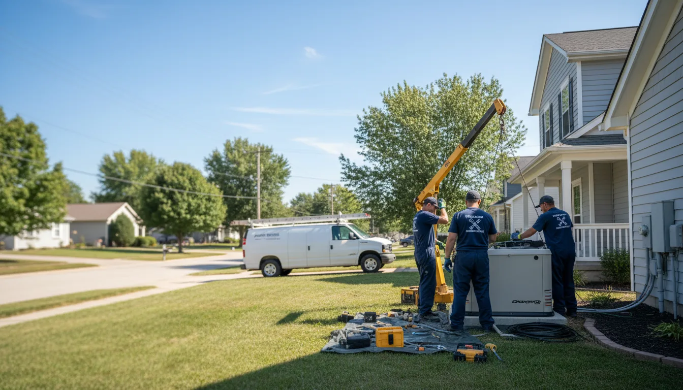 Generator Installation in Erwinville, LA near me